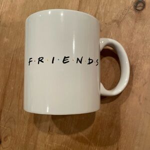 Friends TV show White oversized coffee tea soup mug  20 oz